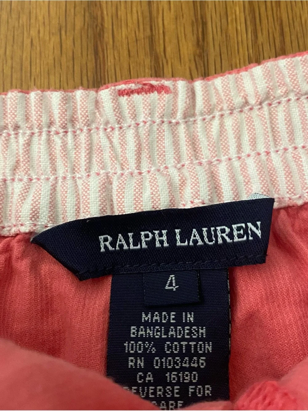Ralph Lauren Corduroy Skirt- Short with Attached Lime Green Tie